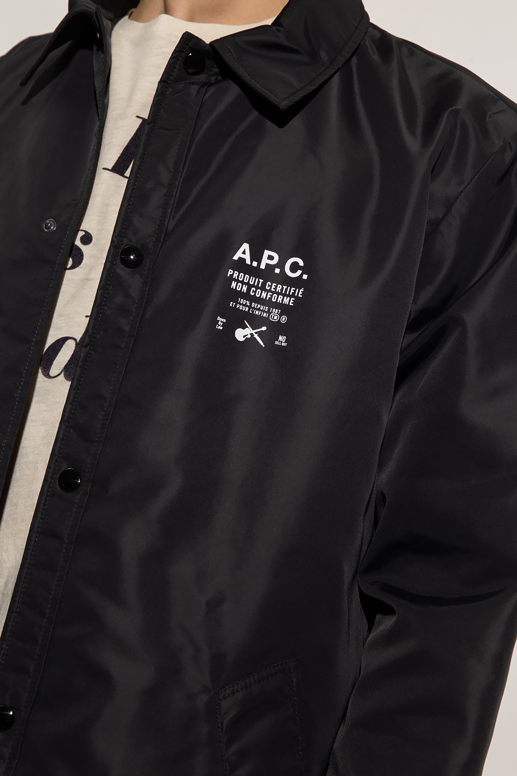 春新作の A.P.C. Vadim A.P.C コーチジャケット BLOUSON Coach Jacket